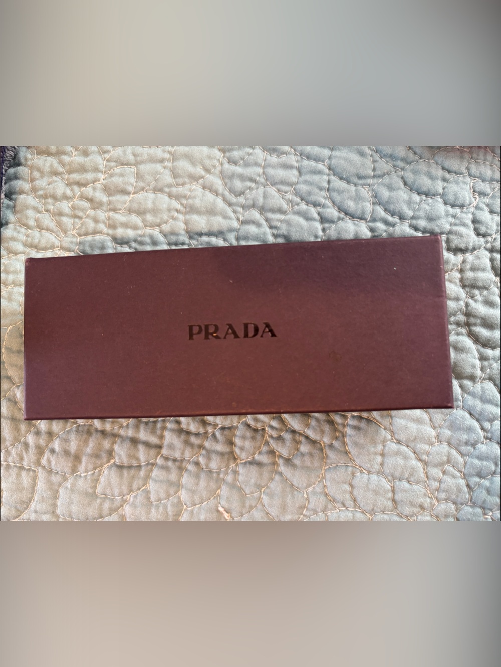 Prada Glasses Box - Deep Blue Exterior
